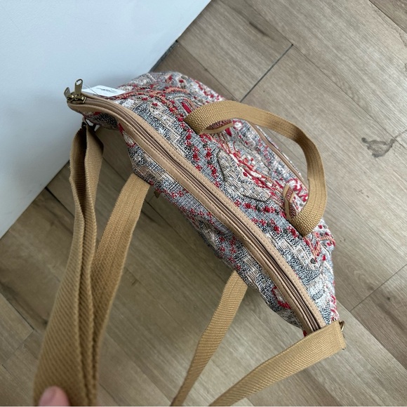 NEW Free People Magic Carpet Weekender Bag Embroidered Beaded NWT - Picture 9 of 12